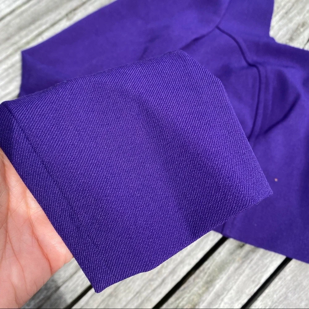 💜 ZARA PURPLE LONG SLEEVE CROP TOP!